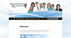 Desktop Screenshot of muscleandnerve.com